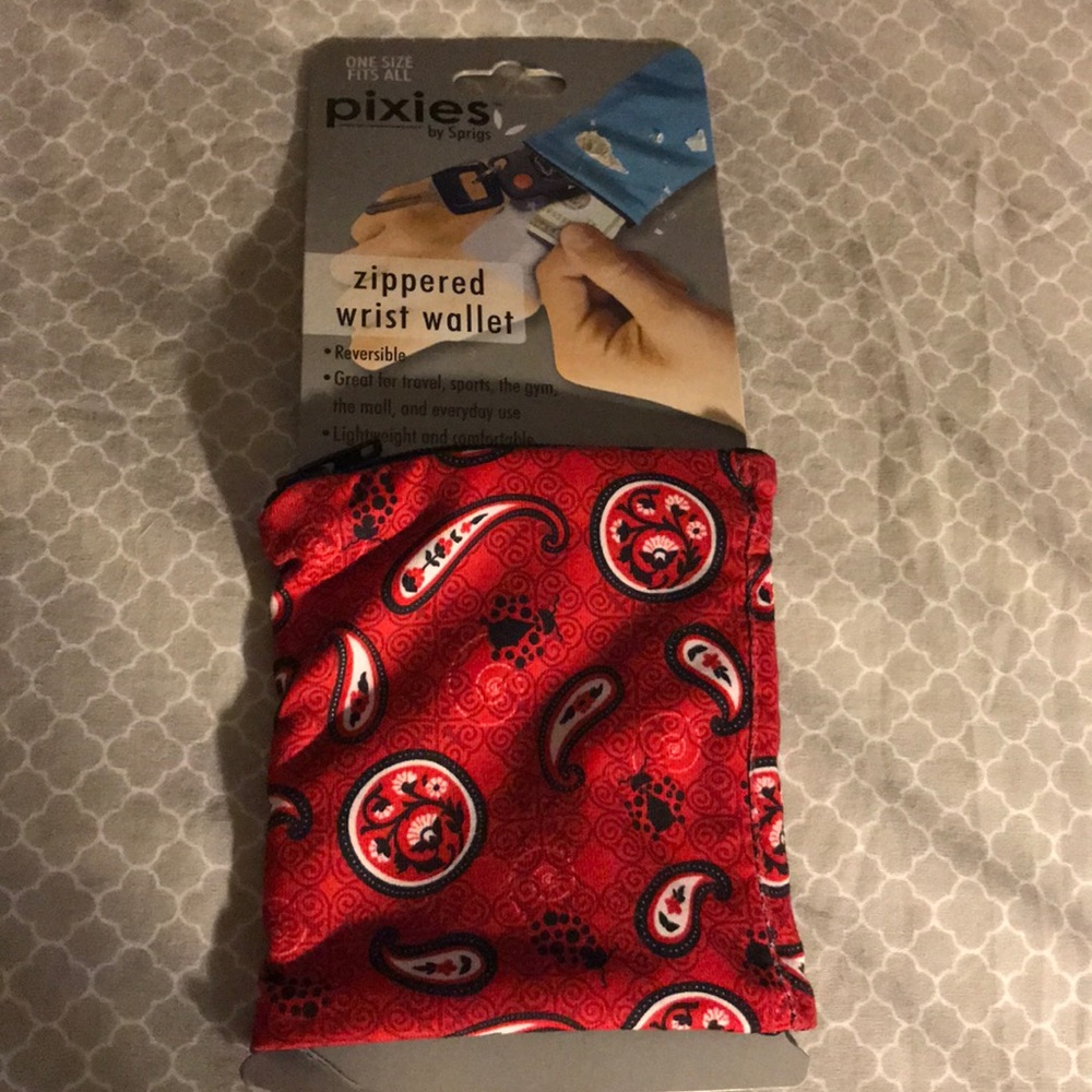 Zippered Wrist Wallet